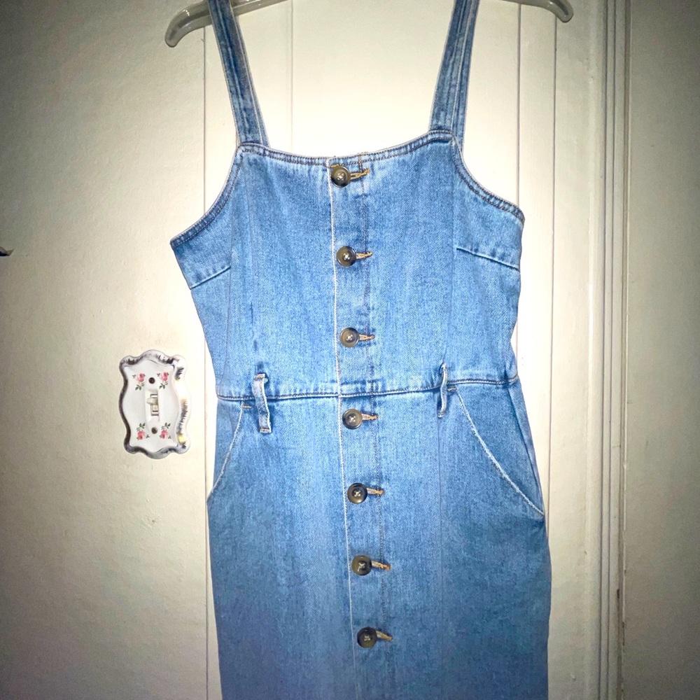 PACSUN denim dress size small used once